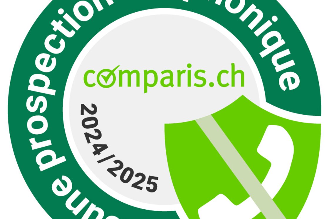 Comparis - Aucune prospection téléphonique