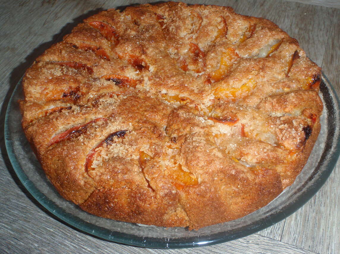 Torta di albicocche, vegan