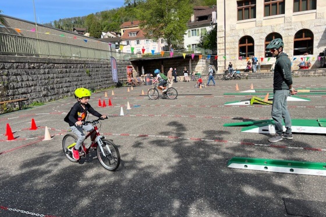 Parcours vélo à Grellingen