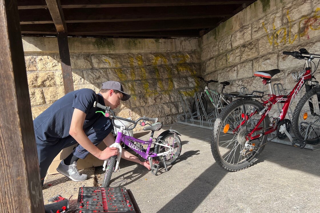 Controllo della bicicletta