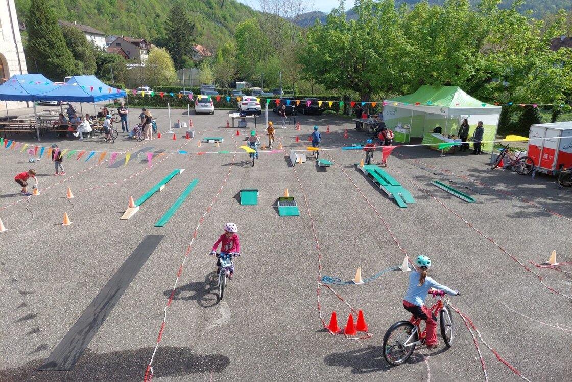 Parcours vélo à Grellingen